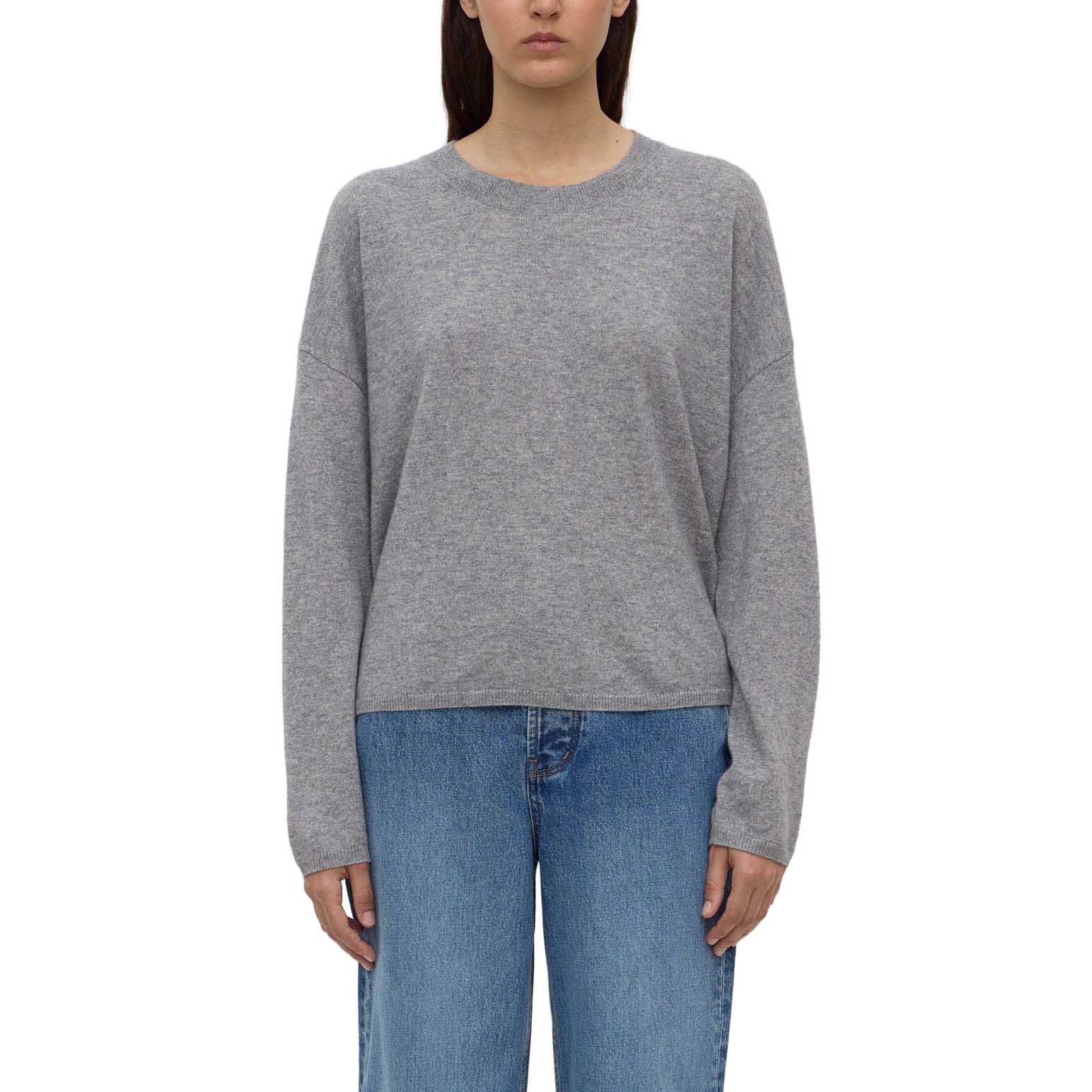 Assembly Label Odelle Cashmere Knit Grey Marle